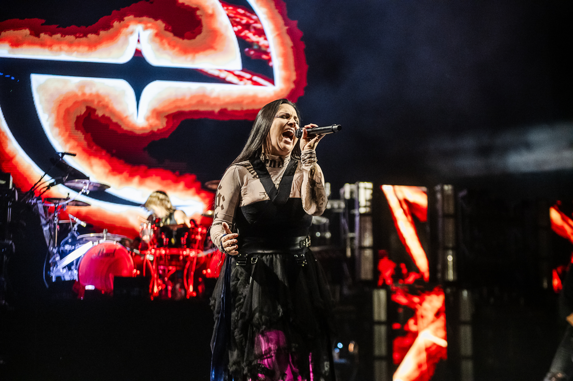 [Photos] Evanescence, premier arrêt Montréal